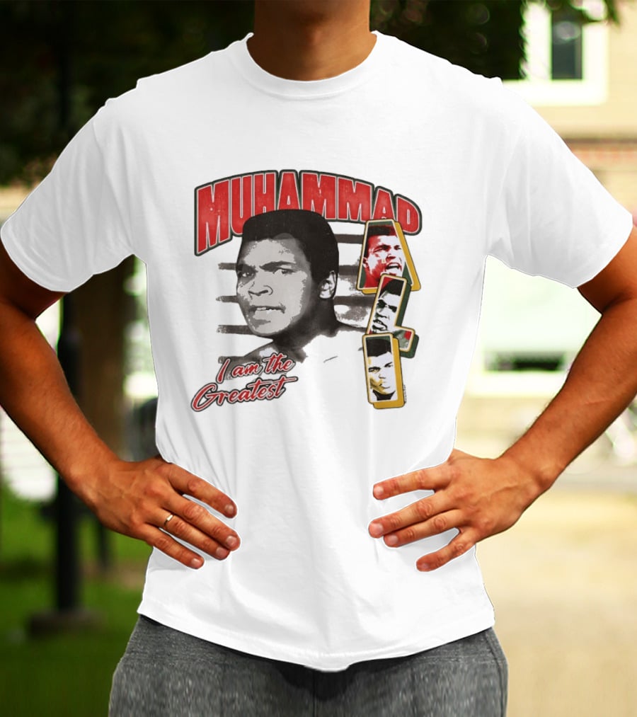 Muhammad Ali I Am The Greatest Retro Boxing Legend T-Shirt