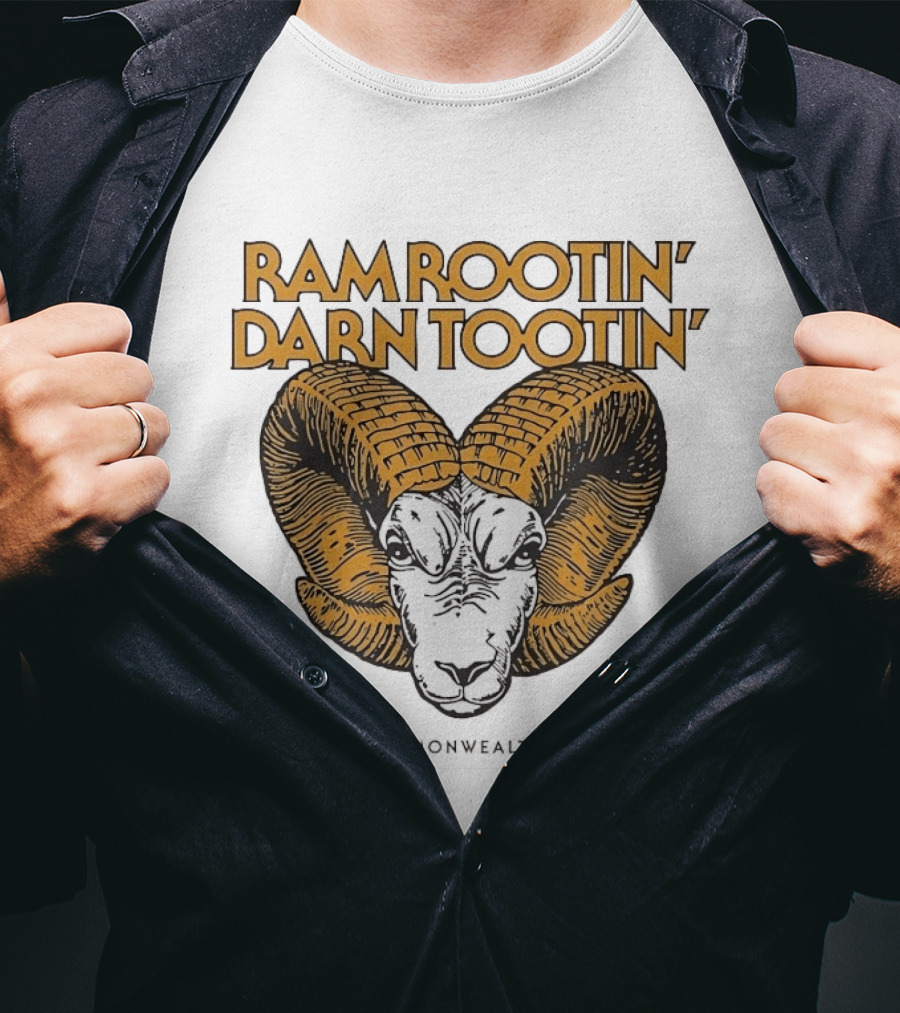 Ram Rootin Darn Tootin Virginia Commonwealth University T-Shirt