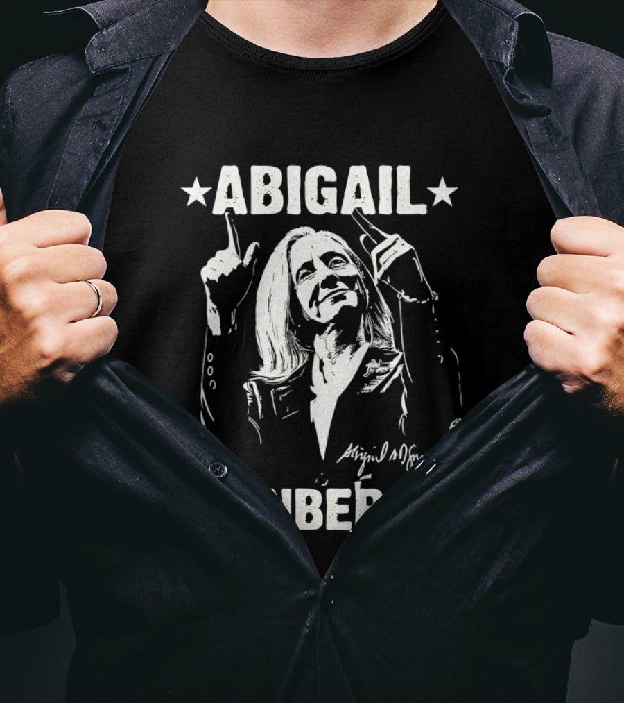Abigail Spanberger Virginia Political Statement With Signature T-Shirt