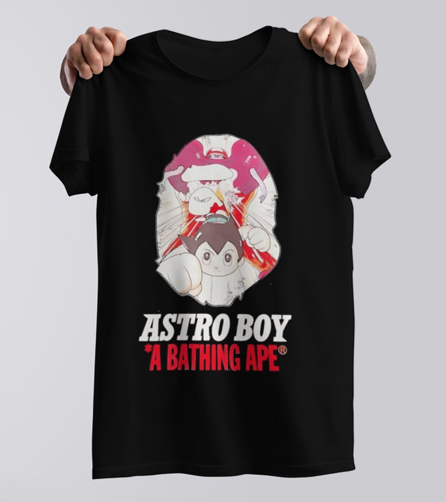Astro Boy A Bathing Ape Collaboration Comic T-Shirt