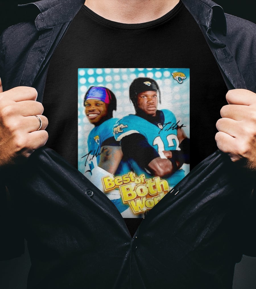 Best Of Both Worlds Travis Hunter Jacksonville Jaguars Football T-Shirt