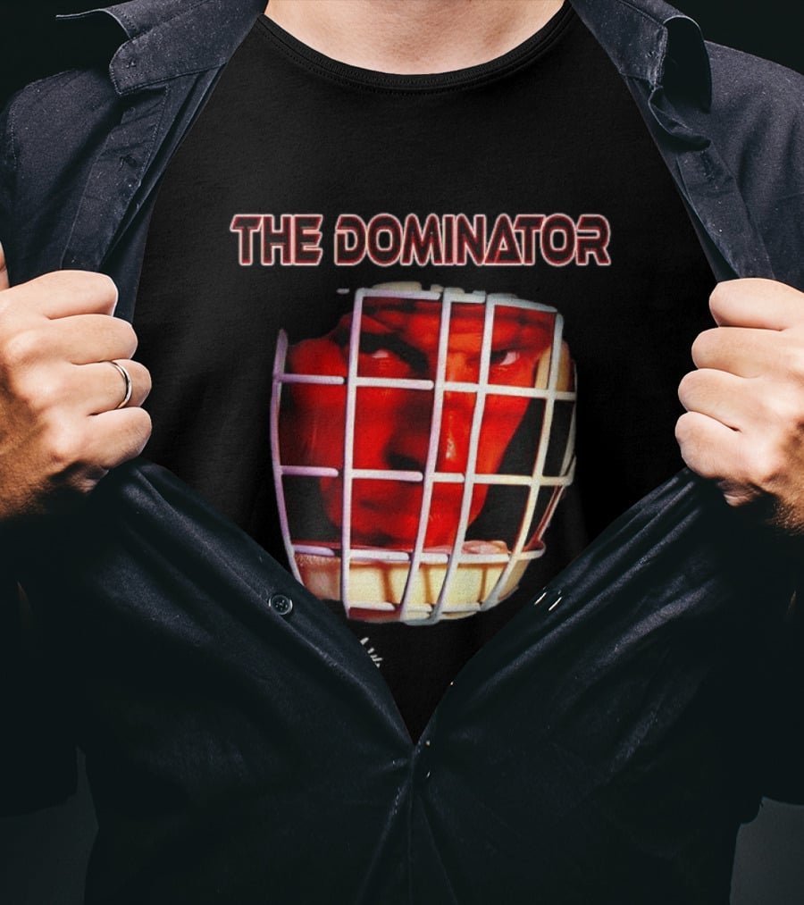 Buffalo Sabres Dominik Hasek The Dominator Hockey Mask T-Shirt