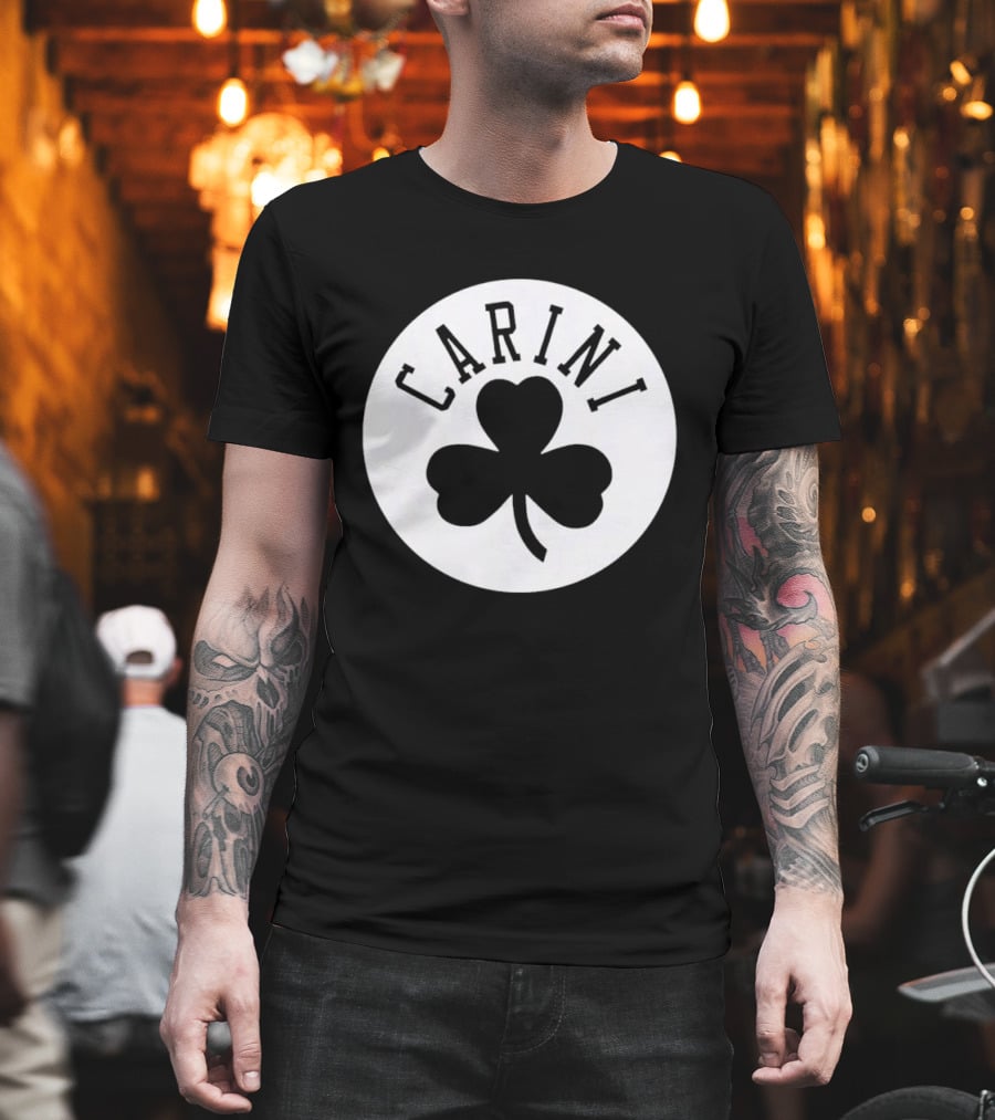 Carini Clover Emblem With Shamrock T-Shirt