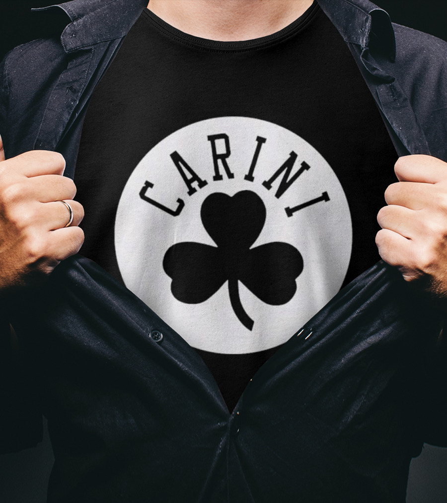 Carini Clover Emblem With Shamrock T-Shirt