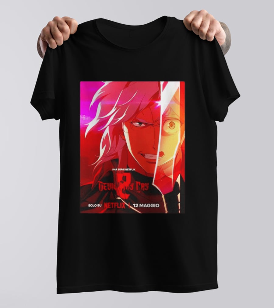 Devil May Cry Serie Netflix Solo Su Netflix 12 Maggio T-Shirt
