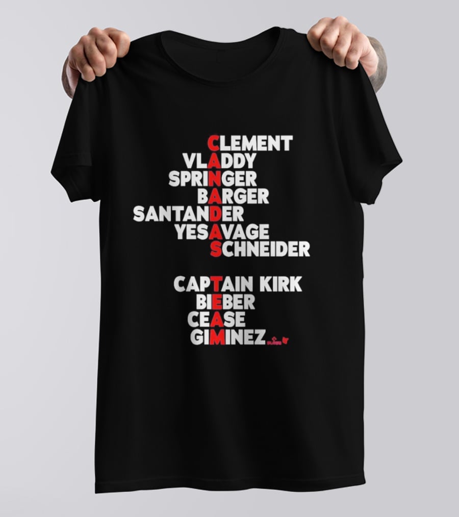 Canada's Team Names 2026 Baseball Players List Toronto T-Shirt