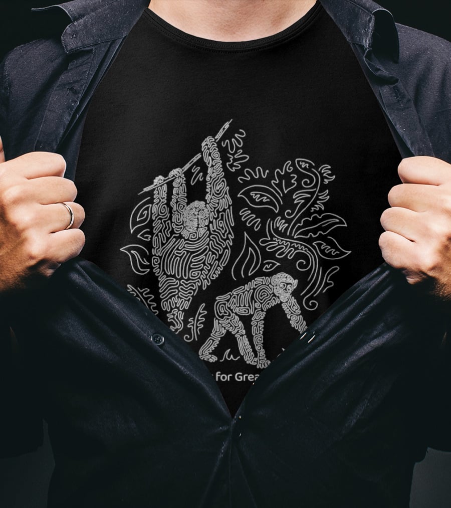 Center For Great Apes Sloth And Primate Conservation T-Shirt