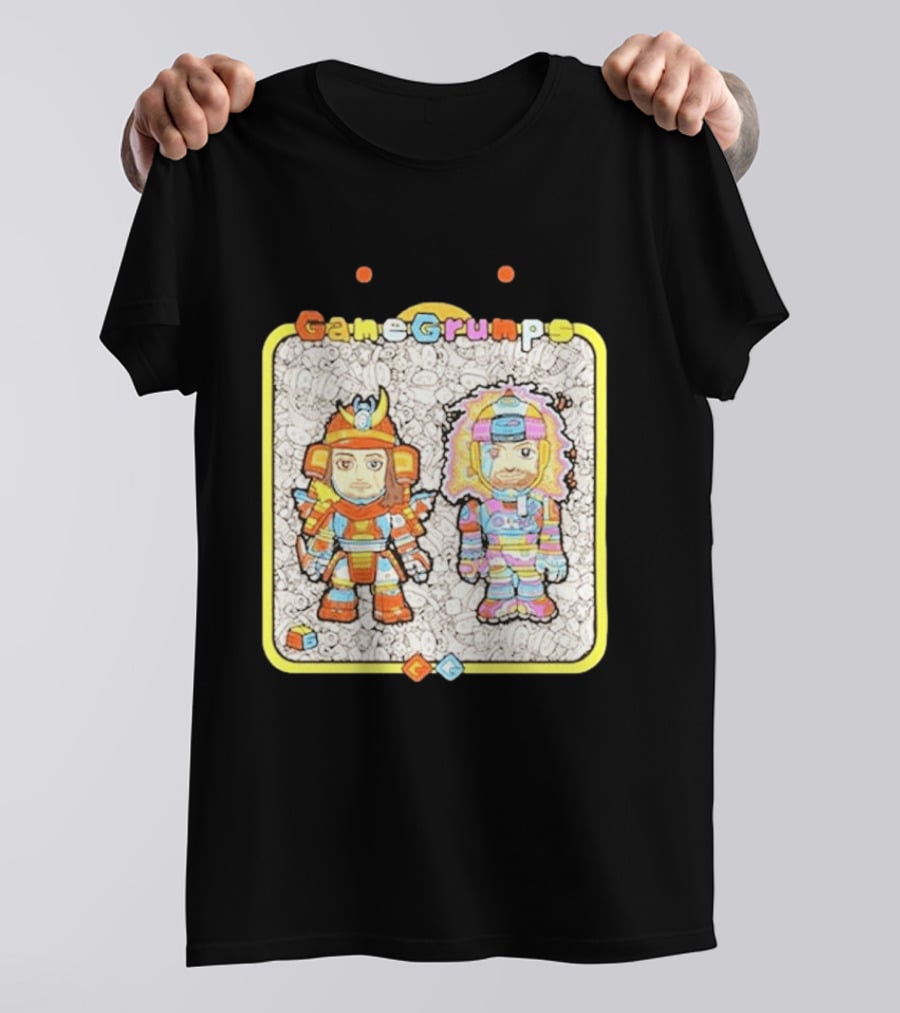 Game Grumps X 326 Collaboration Colorful Characters T-Shirt