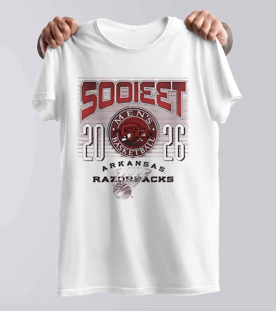 Arkansas Razorbacks 2026 SooiEet Men's Basketball T-Shirt