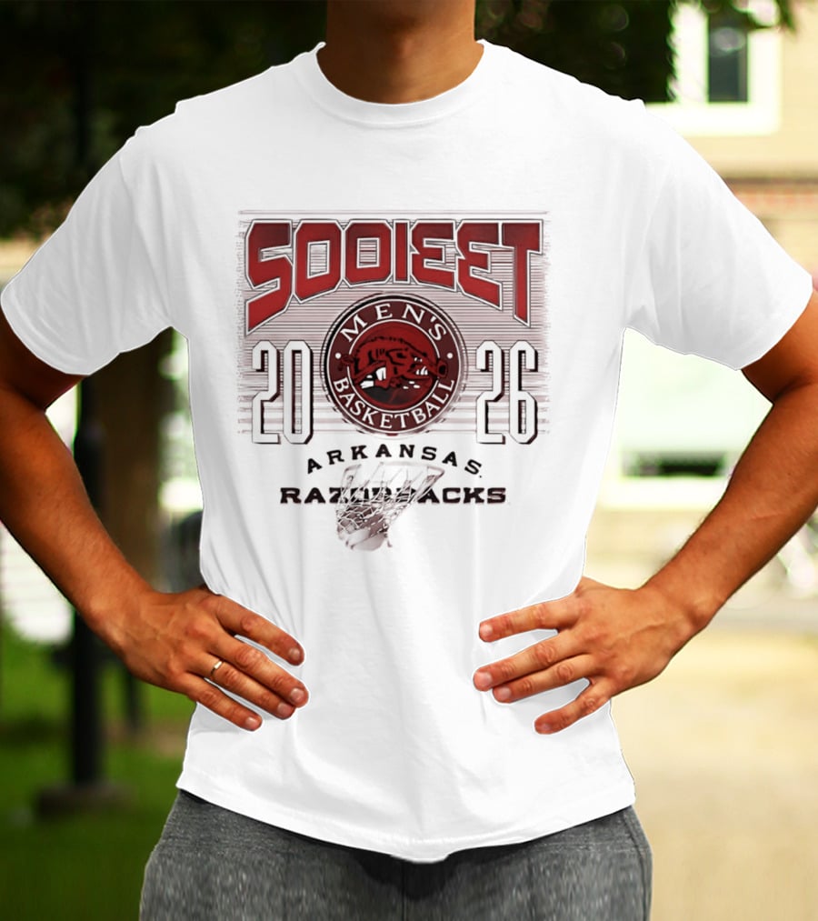 Arkansas Razorbacks 2026 SooiEet Men's Basketball T-Shirt