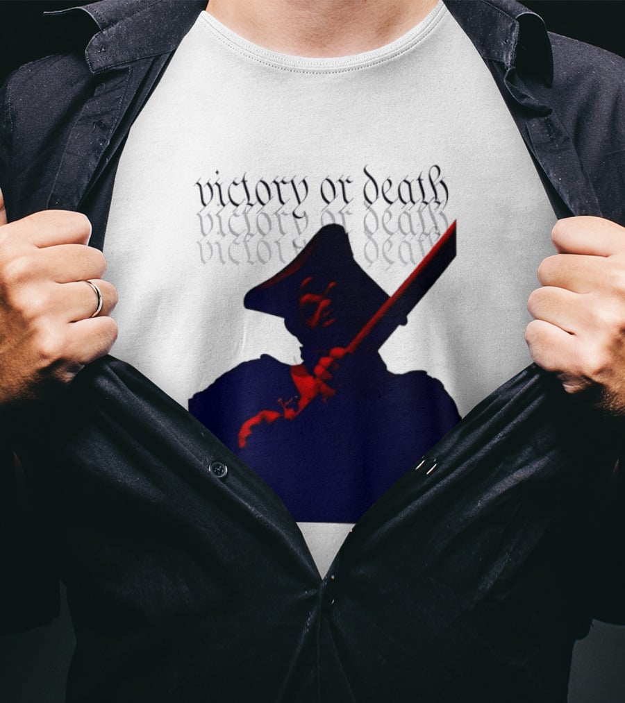 Patriot 250 Victory Or Death Revolutionary Soldier T-Shirt