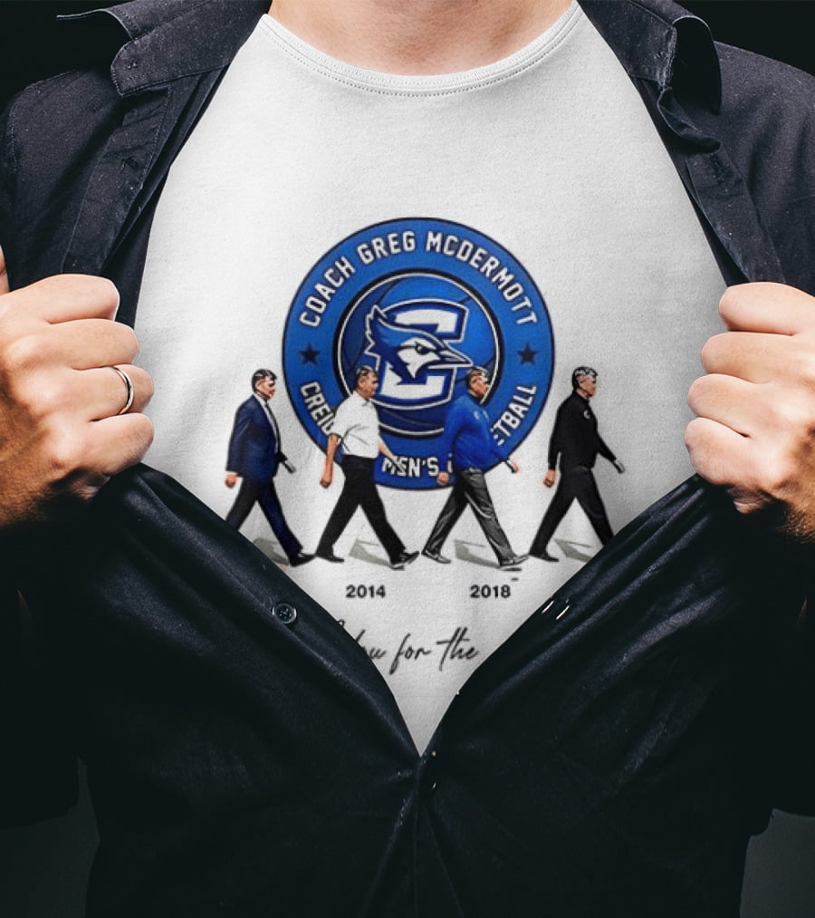 Coach Greg McDermott Thank You For The Memories 2010 2016 2020 T-Shirt