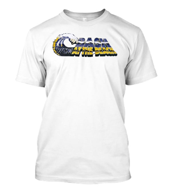 WCW Bash At The Beach Wave Logo Classic Wrestling Event T-Shirt