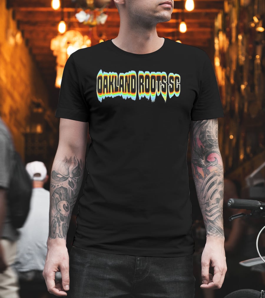 Oakland Roots SC Rainbow T-Shirt