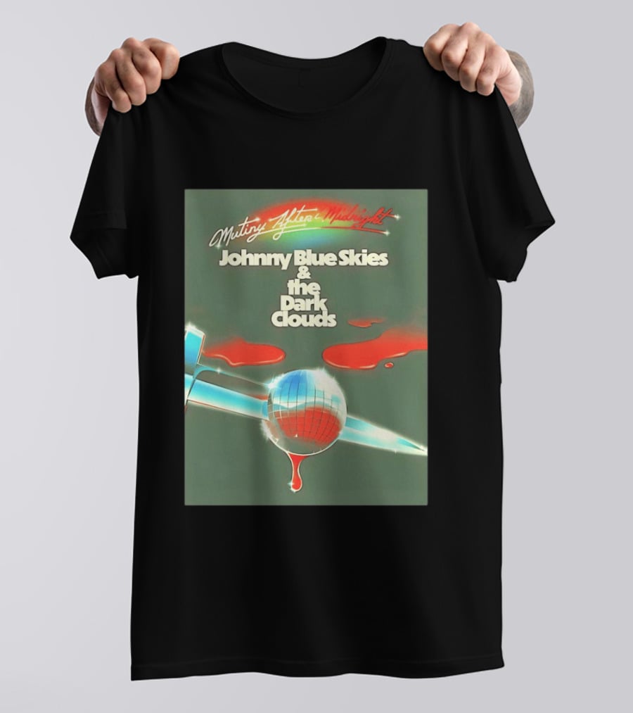 Mutiny After Midnight Johnny Blue Skies And The Dark Clouds Album T-Shirt
