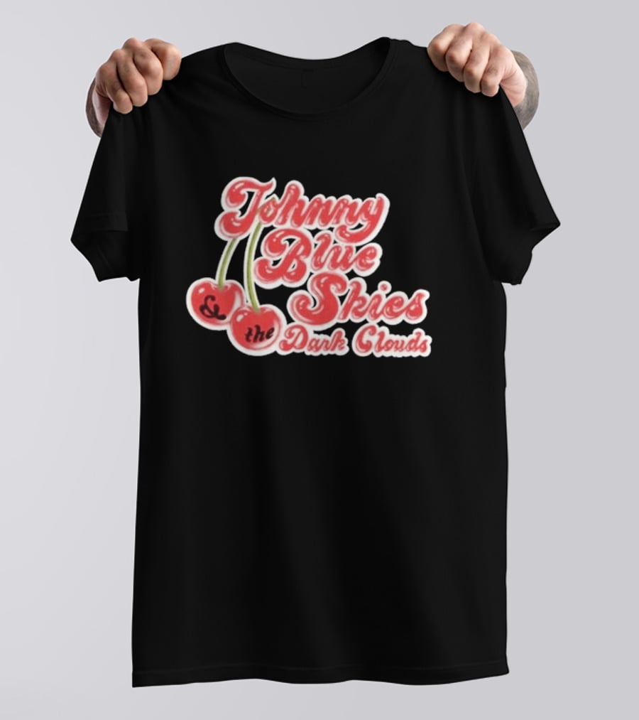 Johnny Blue Skies And The Dark Clouds Cherries T-Shirt