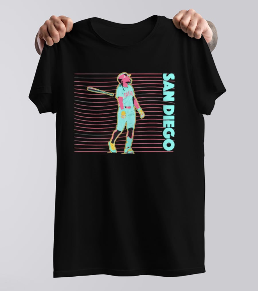Fernando Tatis Jr San Diego Padres Neon Nights Baseball T-Shirt