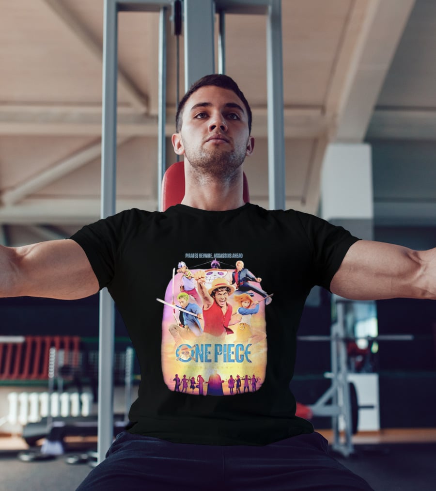 One Piece Luffy And Friends Pirates Journey To The Grand Line T-Shirt