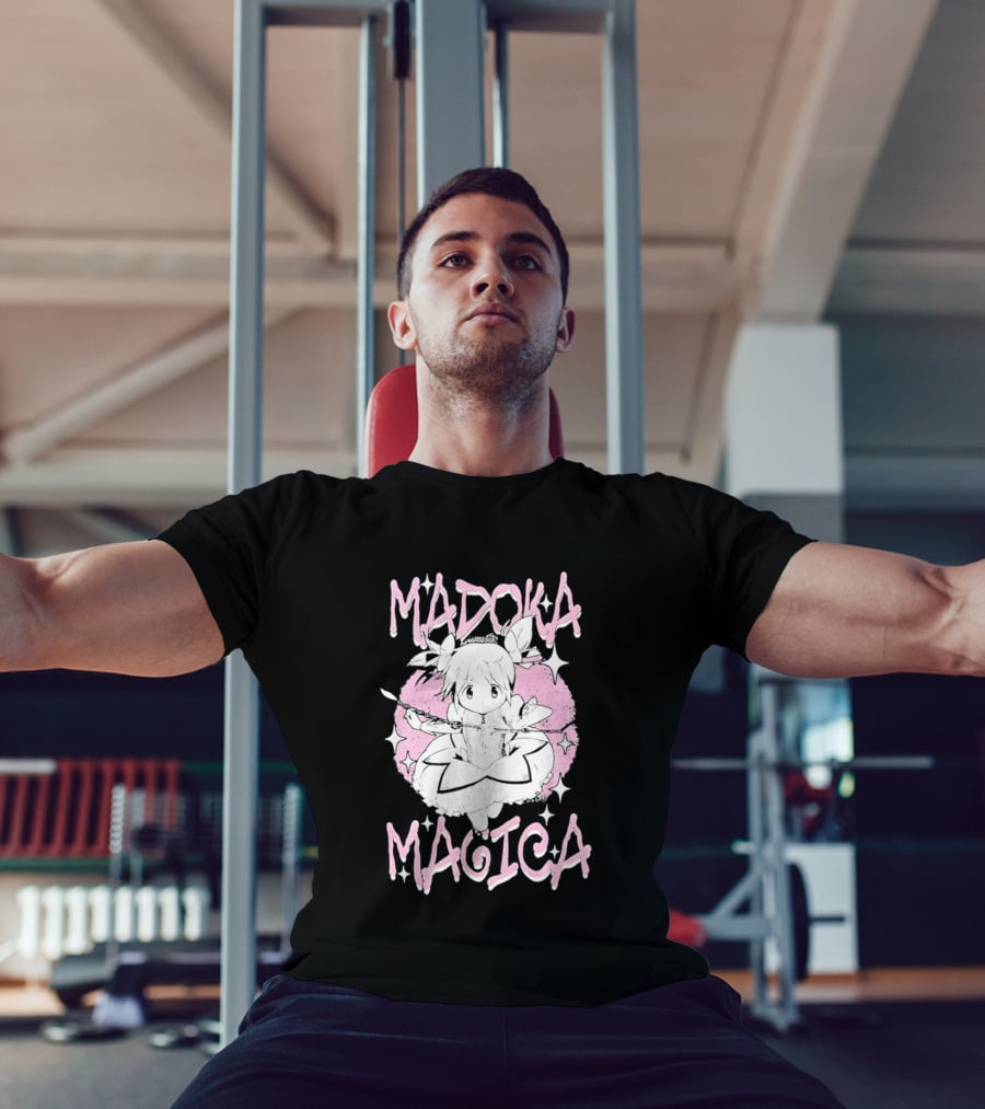 Madoka Magica Puella Magi Character Pink Tones T-Shirt