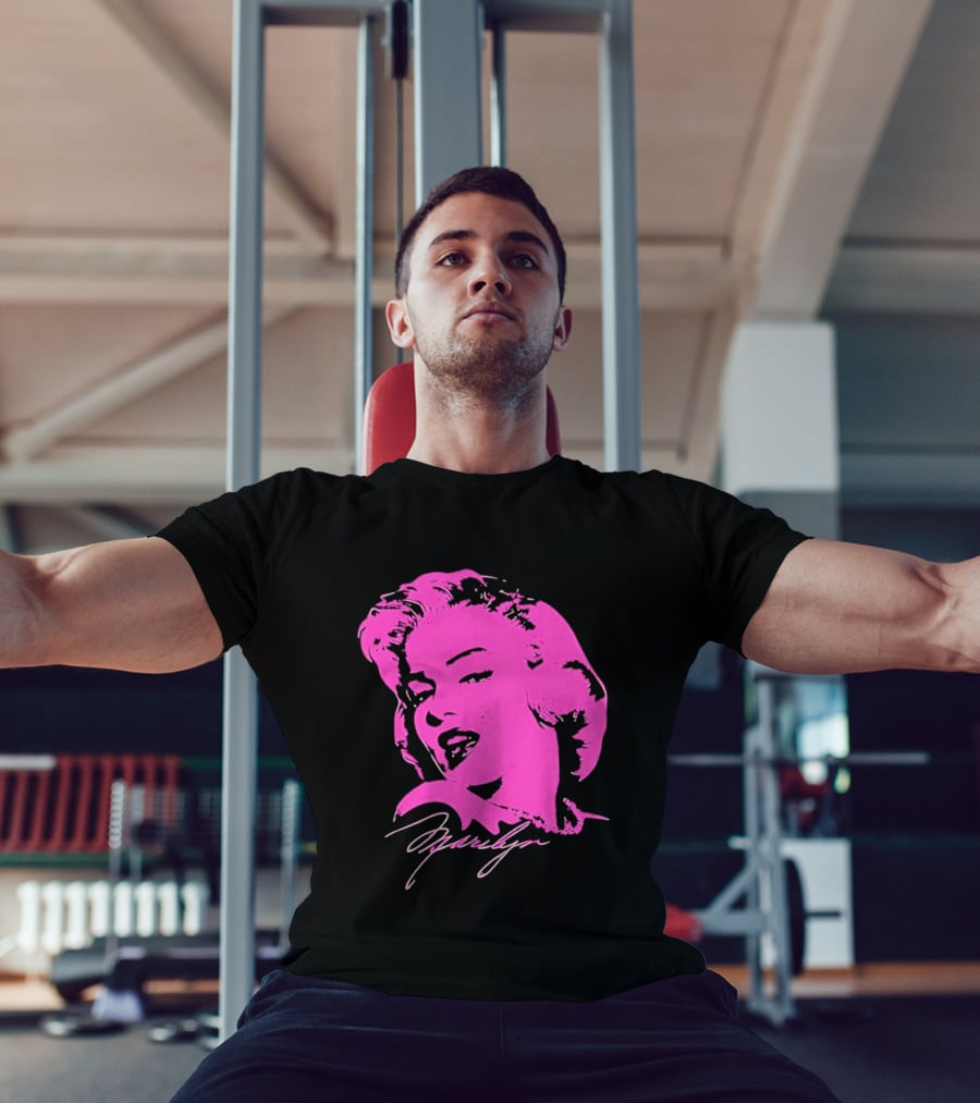 Marilyn Monroe Pink Pop T-Shirt