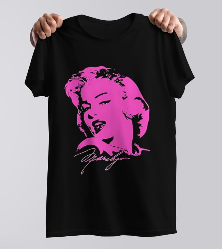 Marilyn Monroe Pink Pop T-Shirt