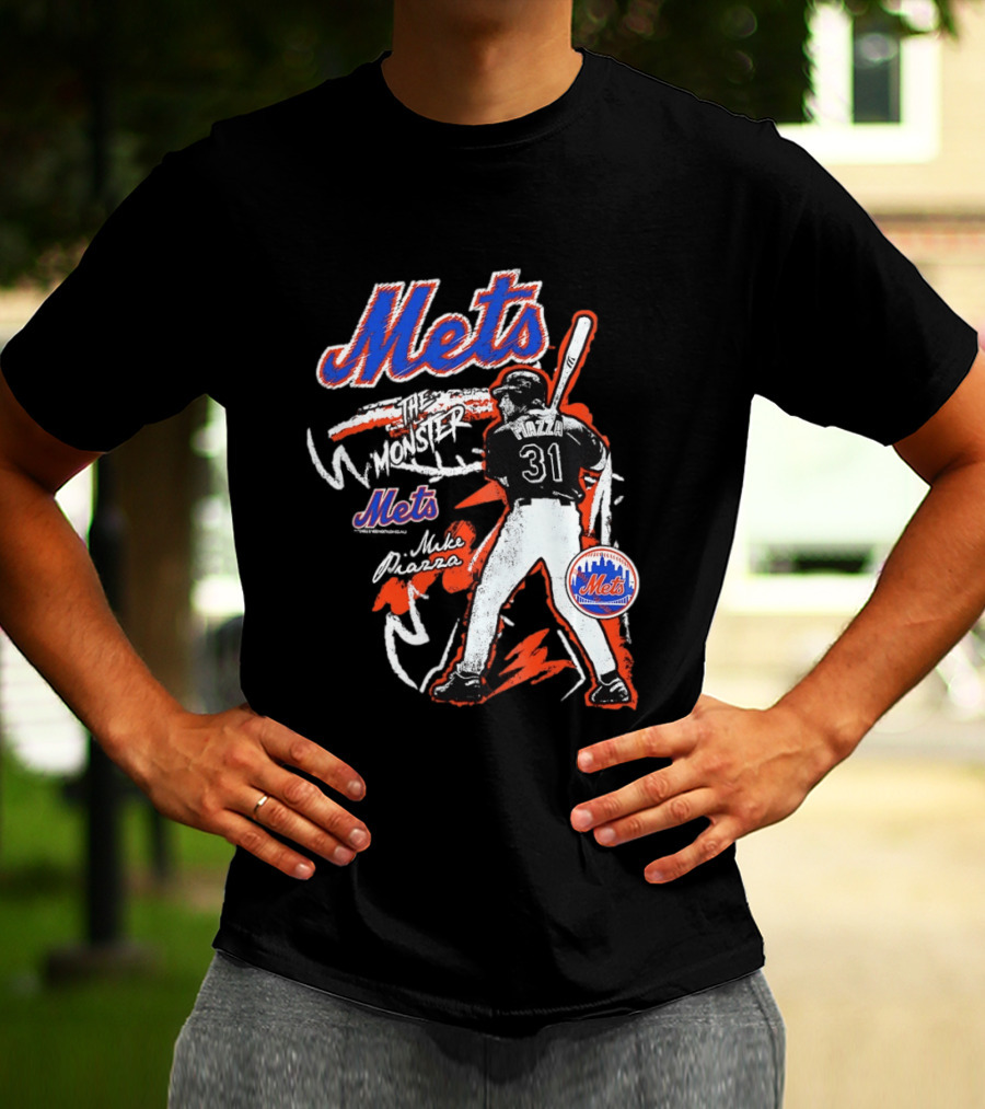 Mets Mike Piazza The Monster New York Mets 31 T-Shirt