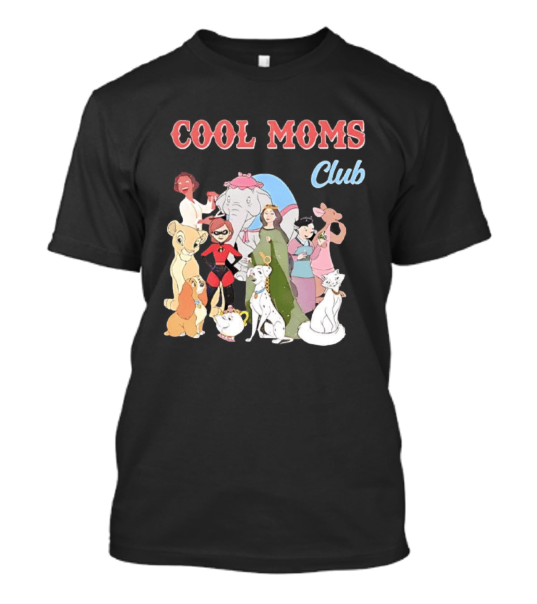 COOL MOMS CLUB Disney Characters T-Shirt