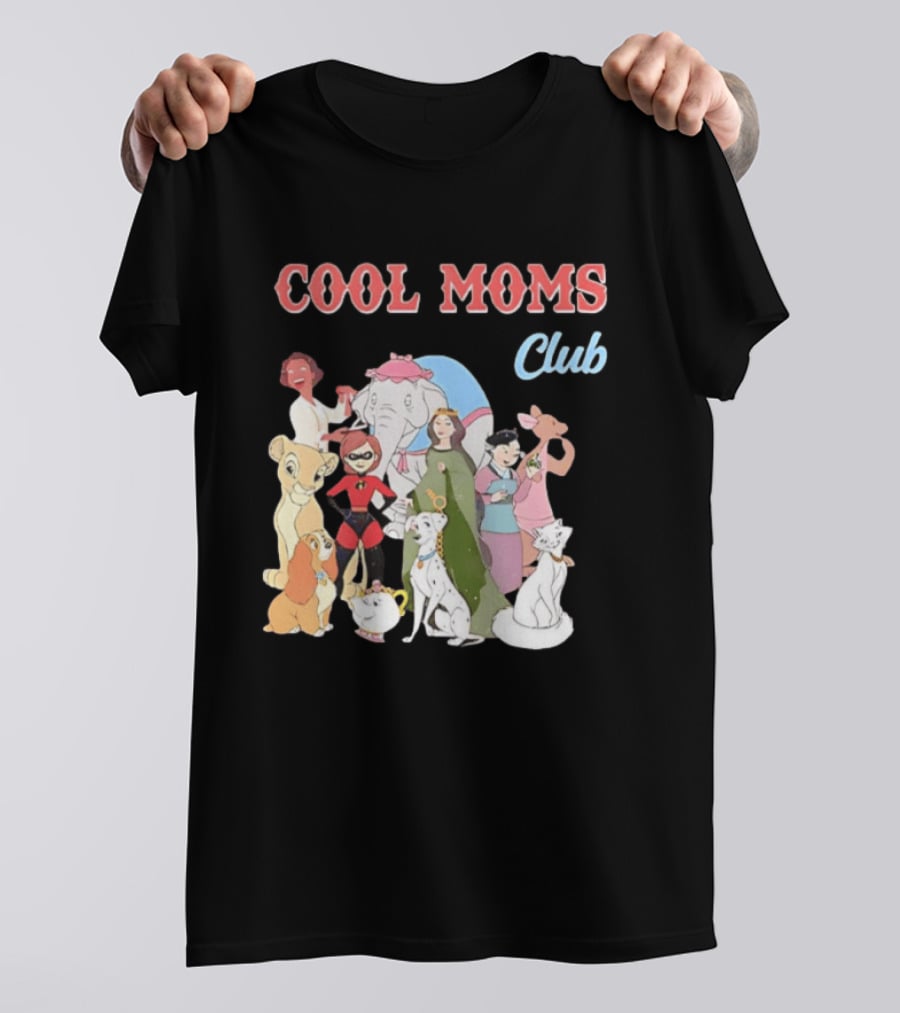 COOL MOMS CLUB Disney Characters T-Shirt