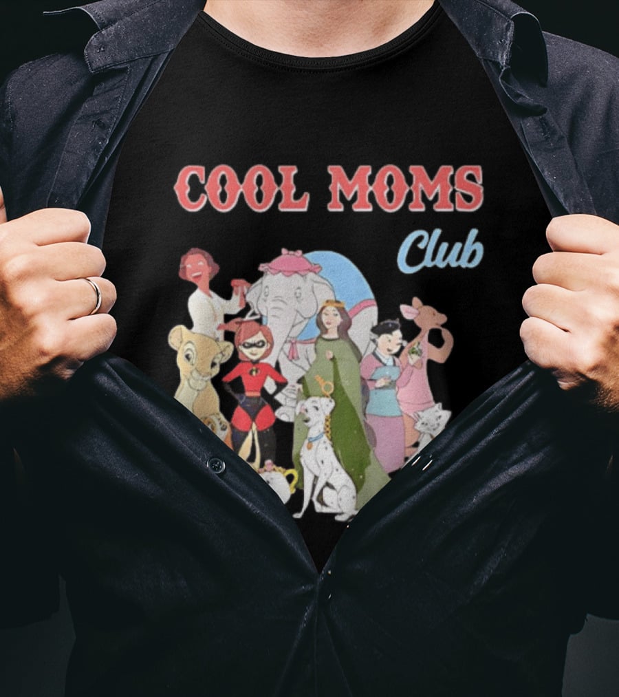 COOL MOMS CLUB Disney Characters T-Shirt
