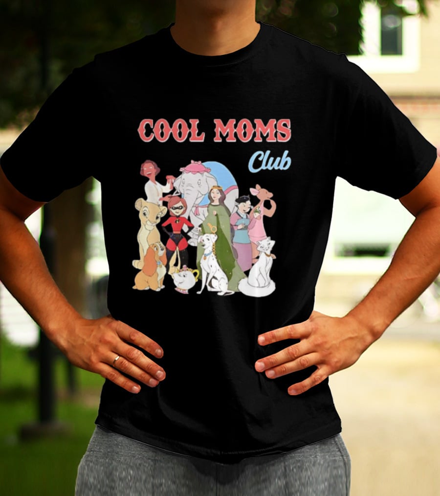 COOL MOMS CLUB Disney Characters T-Shirt