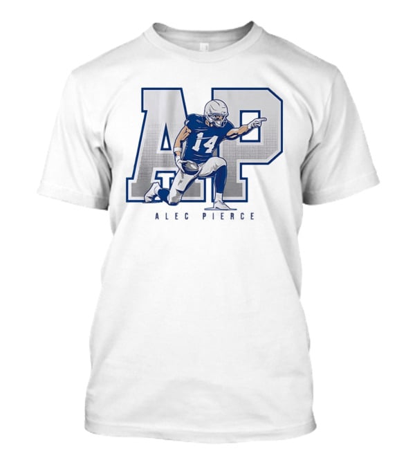 Alec Pierce 14 Index Finger AP Indianapolis Colts Football T-Shirt