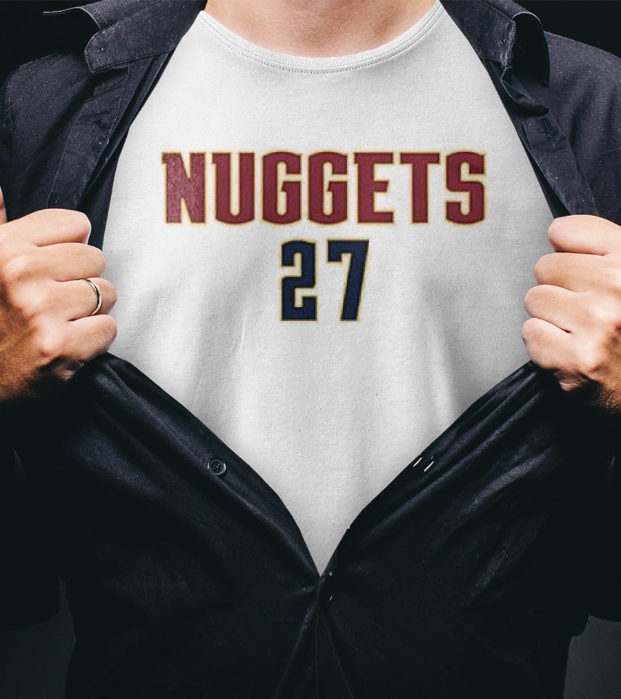 Denver Nuggets 27 Jamal Murray T-Shirt