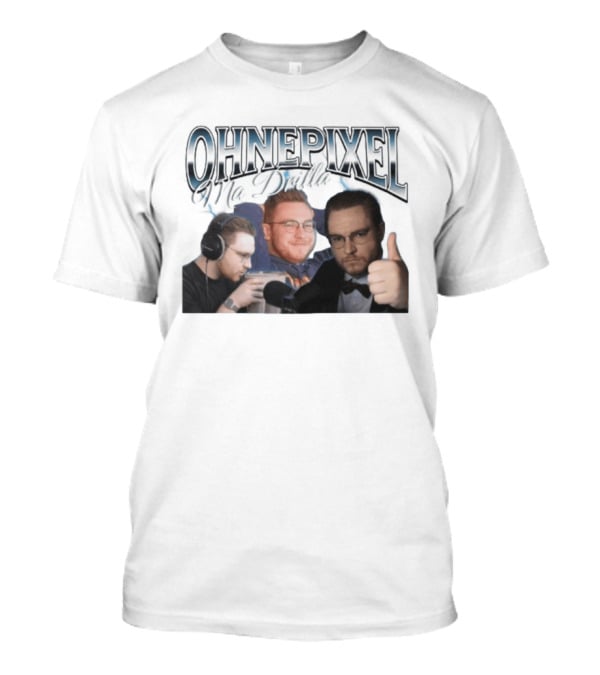 OHNEPIXEL Ma Drilla Thumbs Up Gaming Podcast Vibes T-Shirt