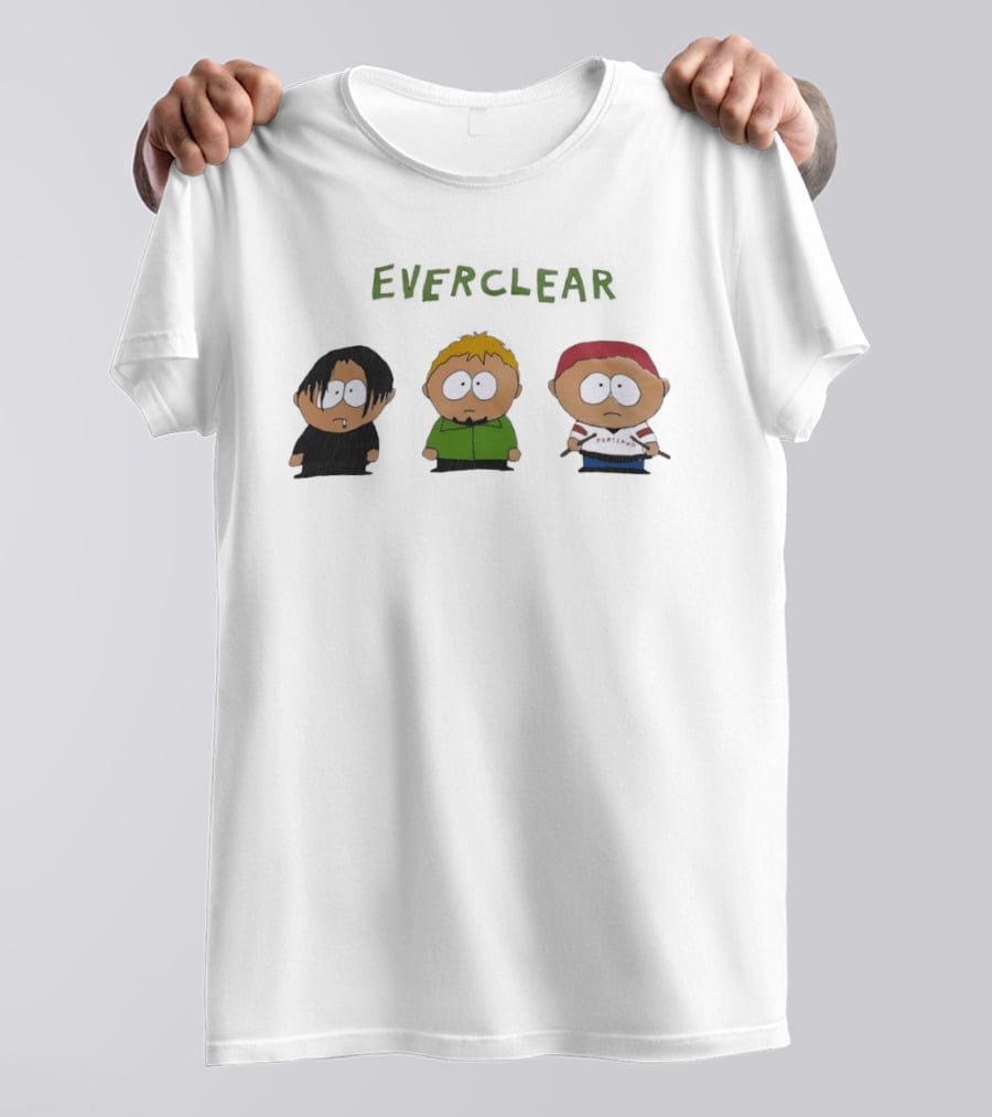 South Park Characters Everclear Band Cartoon T-Shirt