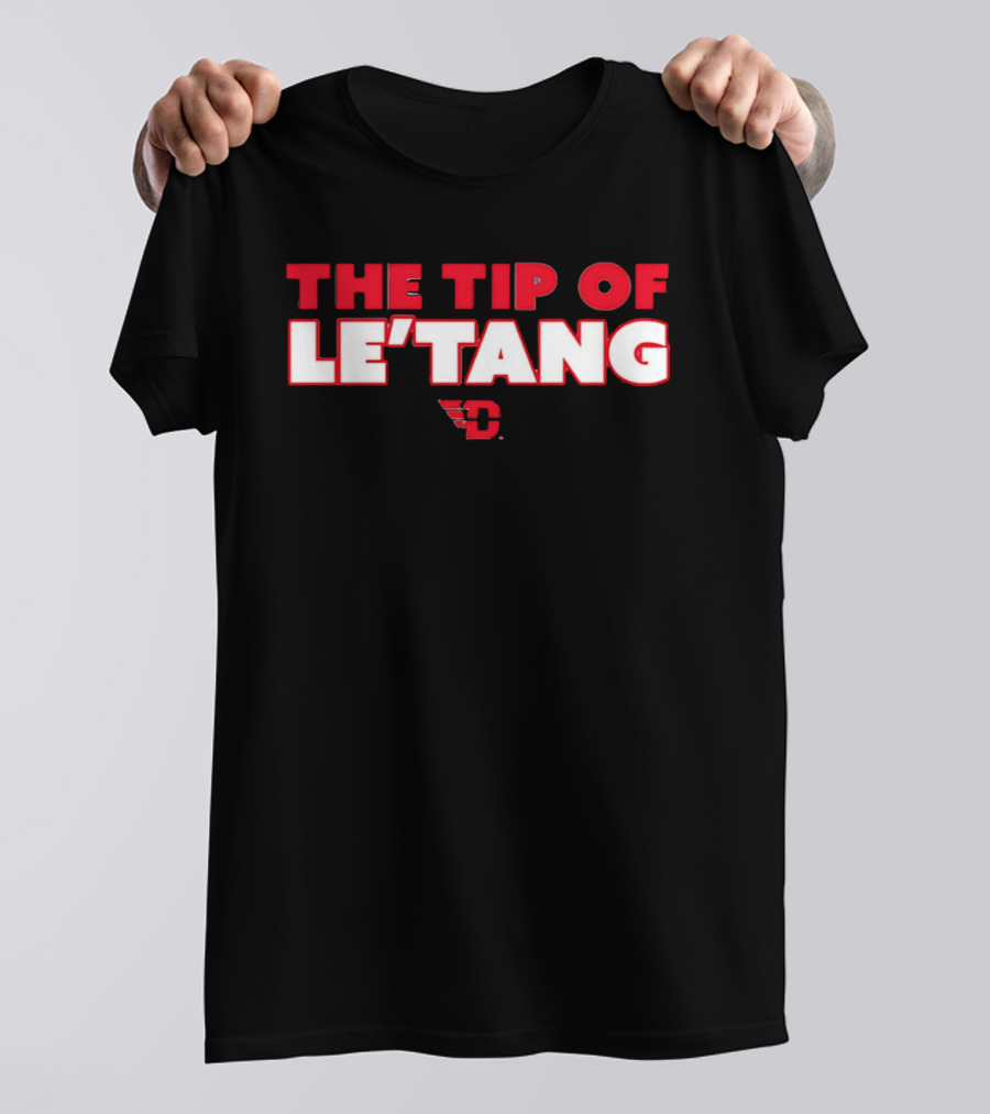 The Tip Of Le'Tang Dayton Flyers Amael L'Etang T-Shirt