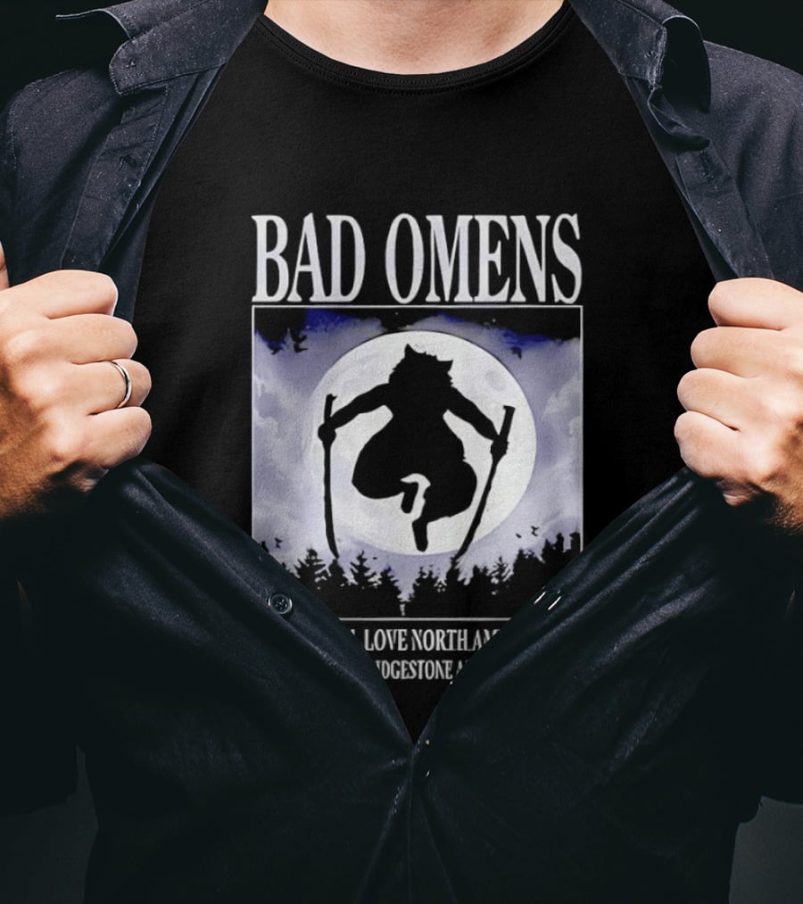 Bad Omens Do You Feel Love Tour North America 2026 Bridgestone Arena Nashville March 17 T-Shirt