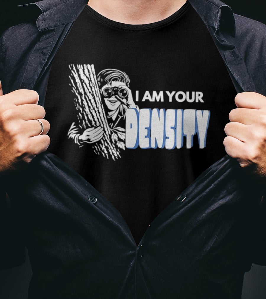I Am Your Density Retro Style Woodpecker T-Shirt