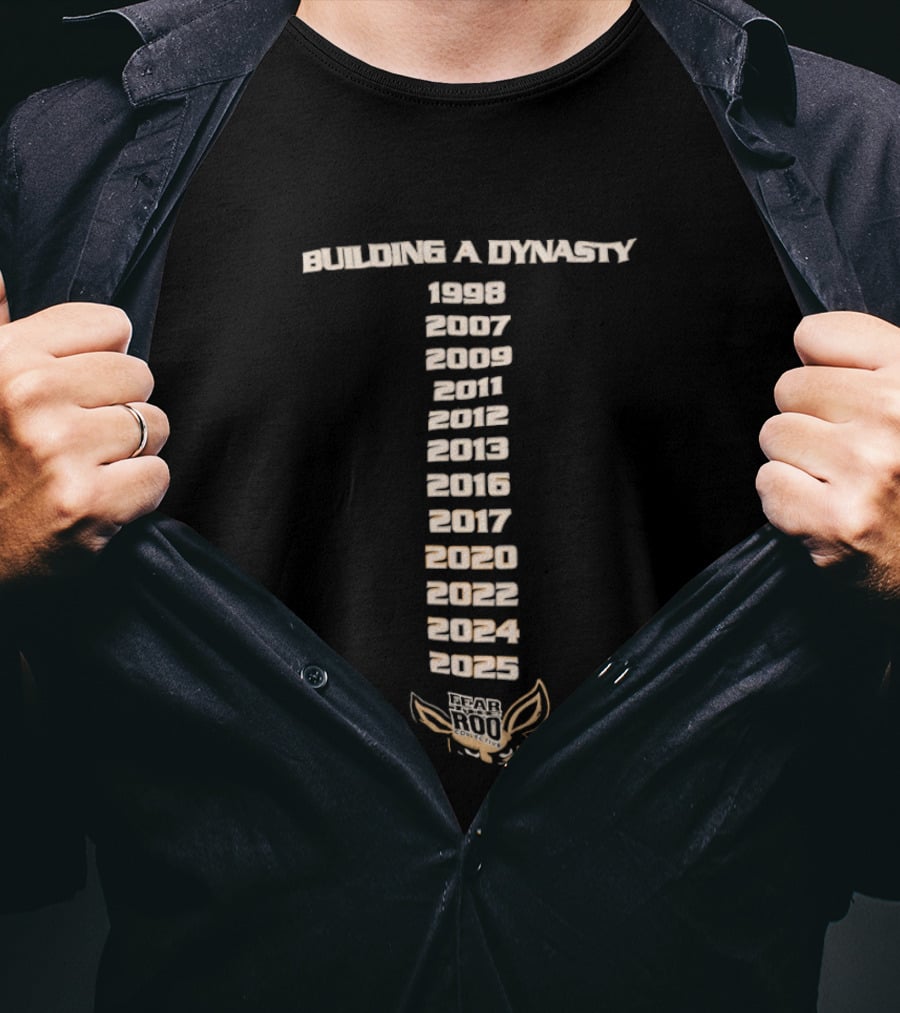 Building A Dynasty Fear The Roo Collective 1999 2025 T-Shirt