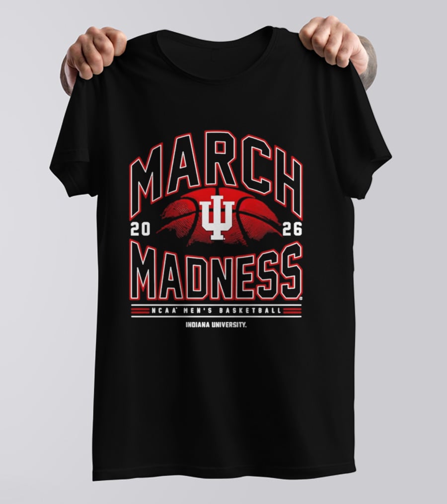 Indiana University NCAA Men's Basketball March Madness 2026 T-Shirt