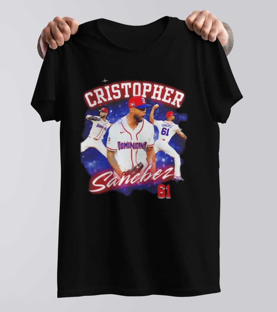Cristopher Sanchez Dominican Baseball 61 Pitcher T-Shirt