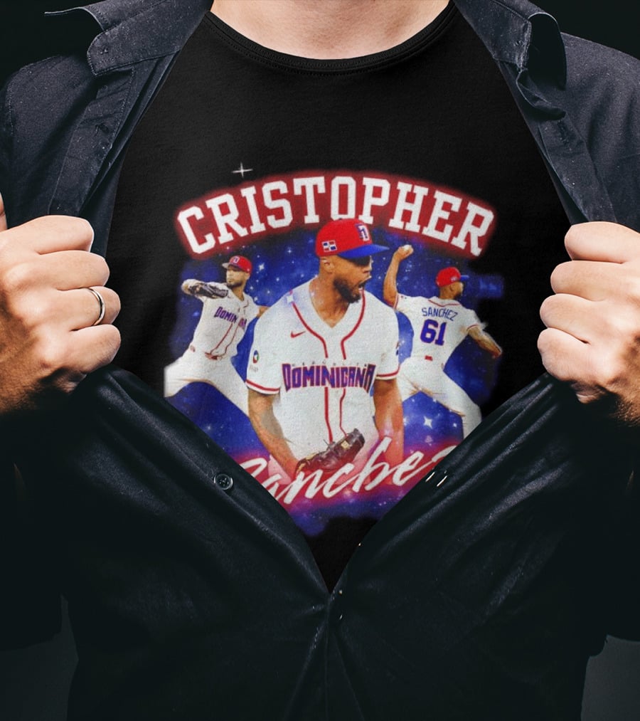 Cristopher Sanchez Dominican Baseball 61 Pitcher T-Shirt