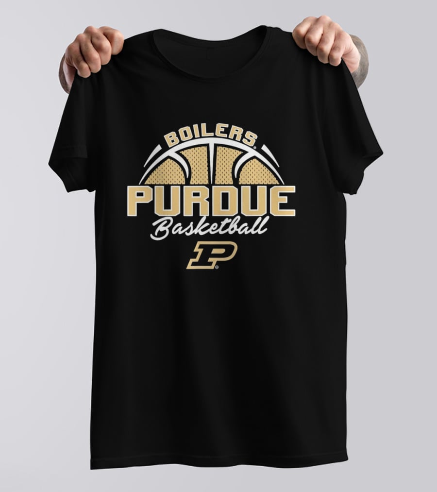 Purdue Boilers Basketball Youth P T-Shirt