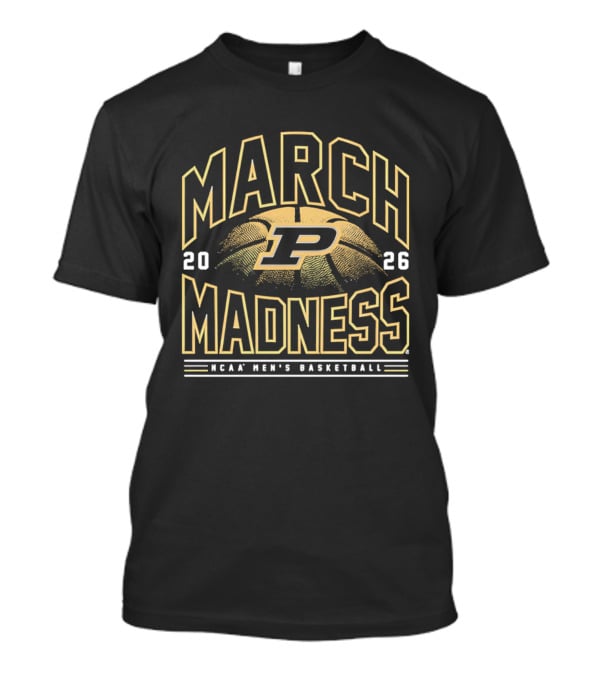 Purdue NCAA Men's Basketball March Madness 2026 T-Shirt