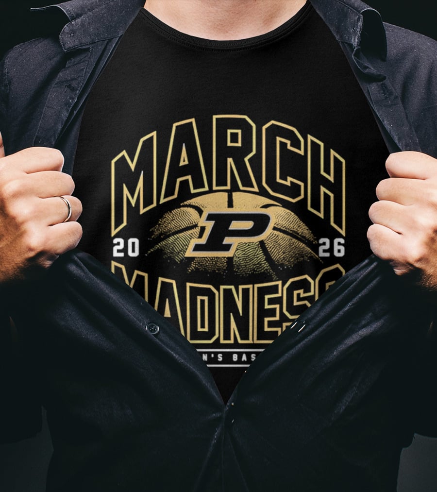 Purdue NCAA Men's Basketball March Madness 2026 T-Shirt