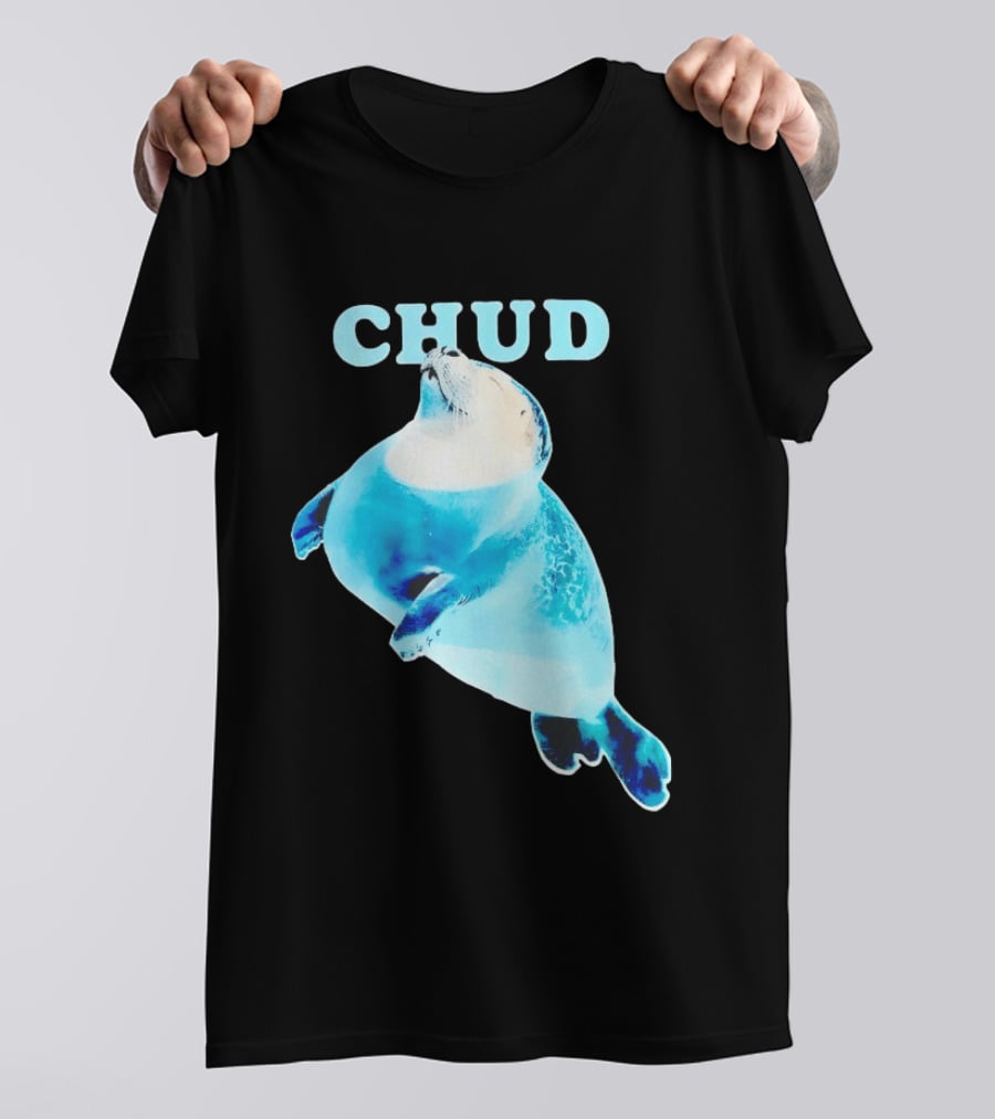 CHUD Seal Floating In Blue Water T-Shirt