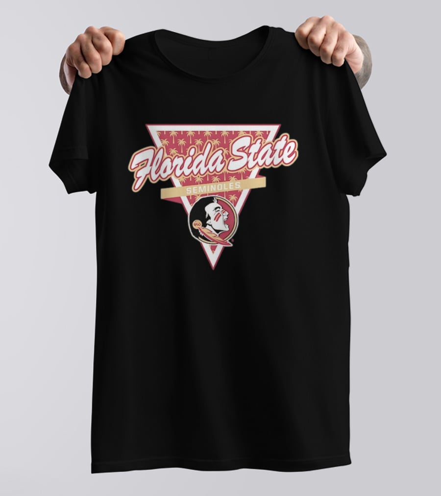 Florida State Seminoles Palm Tree Triangle T-Shirt