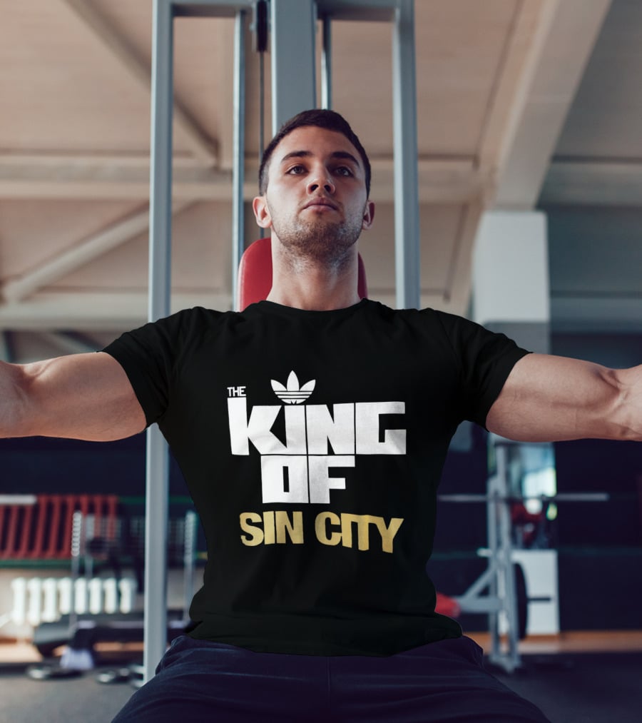 The King Of Sin City Adidas Trefoil T-Shirt