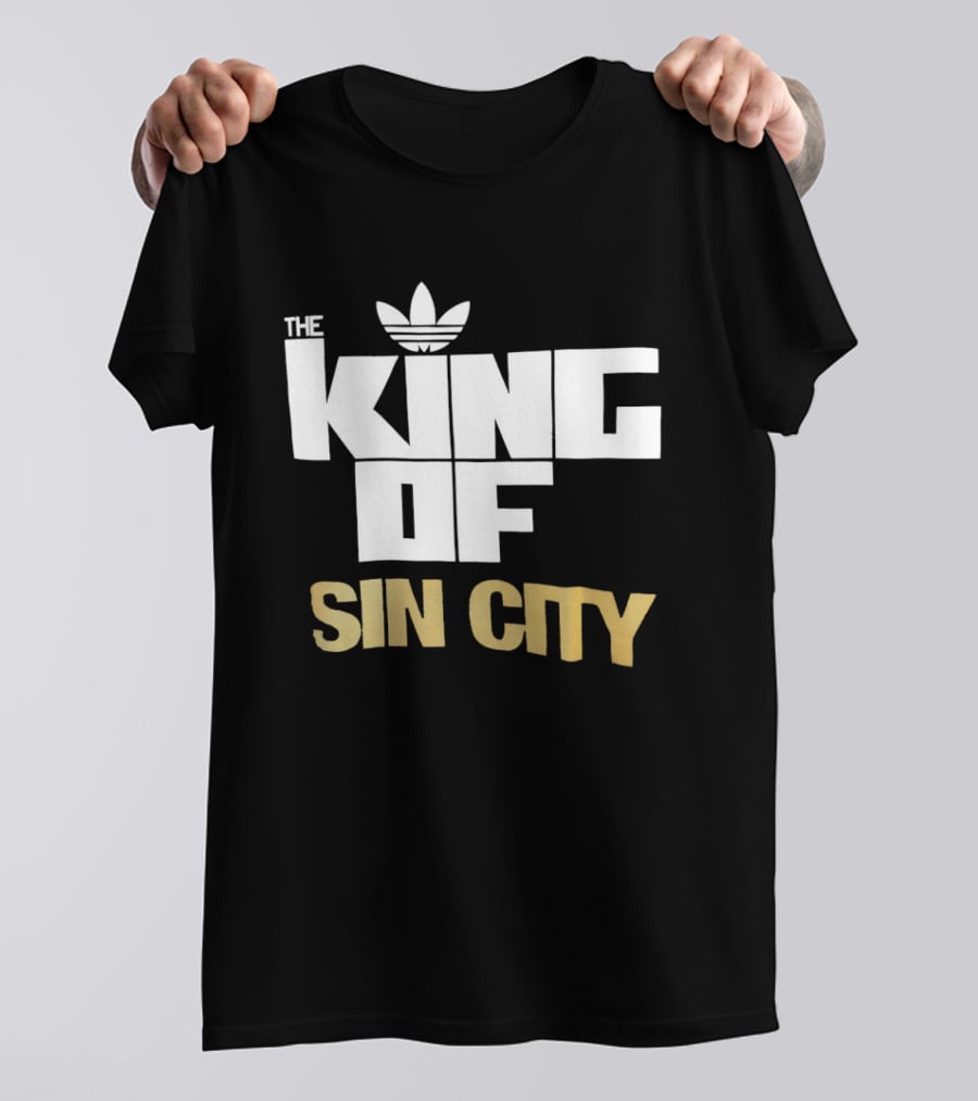 The King Of Sin City Adidas Trefoil T-Shirt