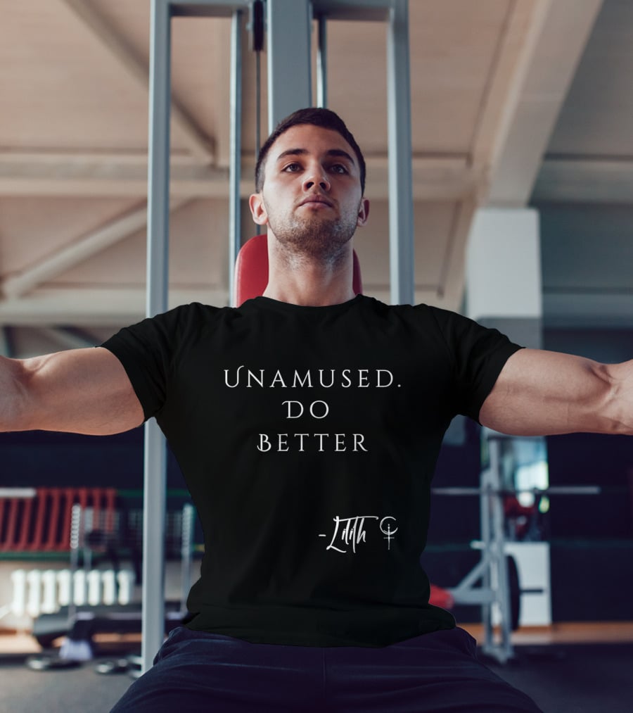 Unamused Do Better Edith Signature T-Shirt