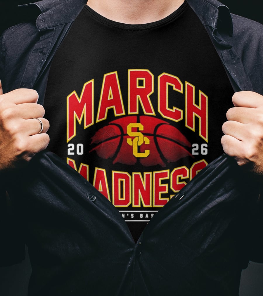 USC March Madness 2026 NCAA Men's Basketball T-Shirt